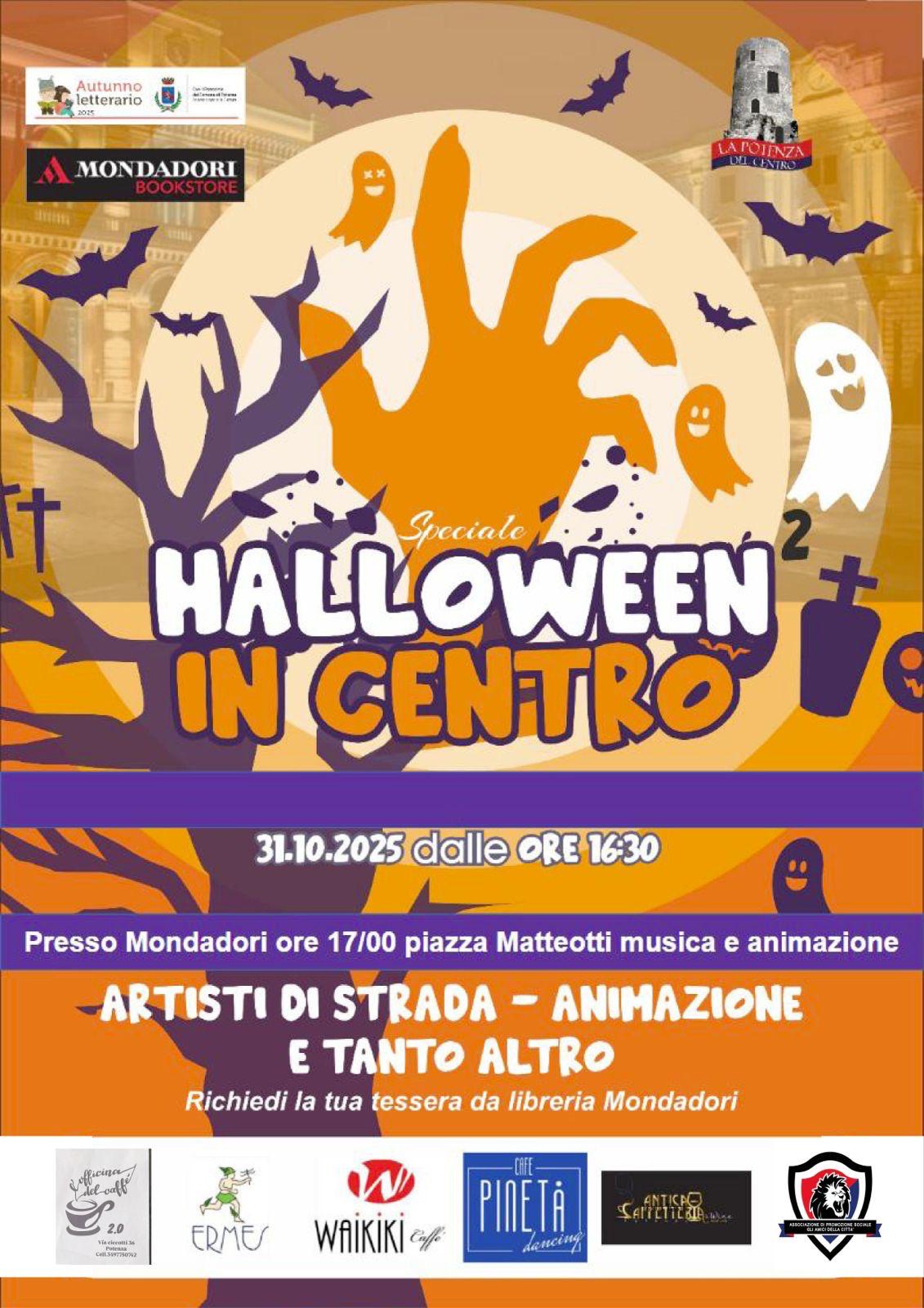 SPECIALE HALLOWEEN NEL CENTRO STORICO DI POTENZA
